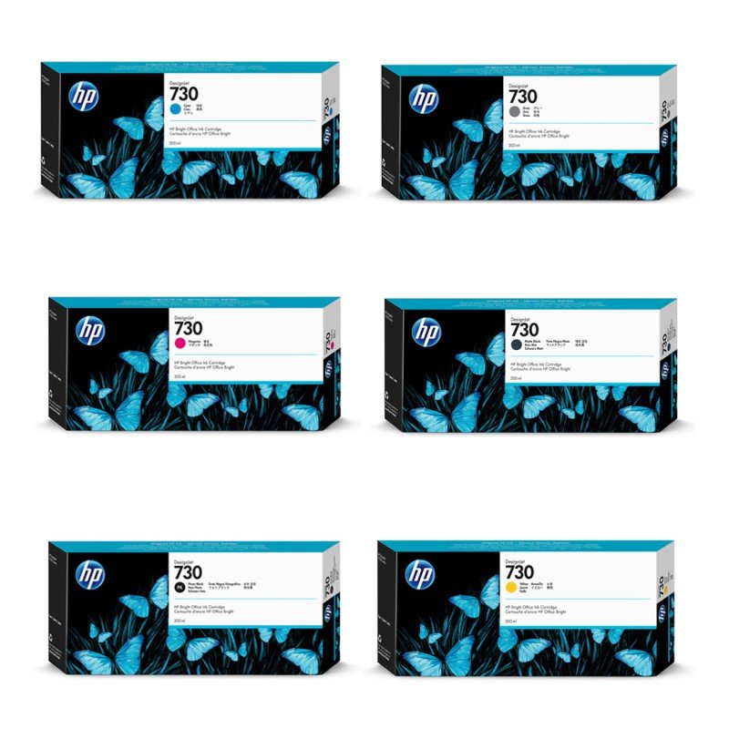 HP 730 Color Ink Cartridge 130 ML