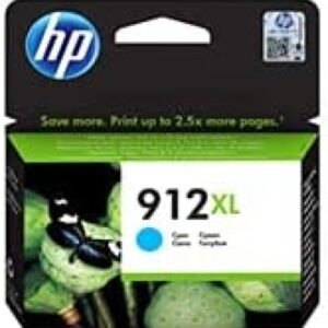 HP 912XL High Cyan Original Ink Cartridge - 3YL81AE