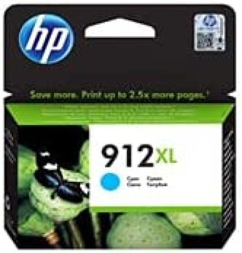 HP 912XL High Cyan Original Ink Cartridge - 3YL81AE