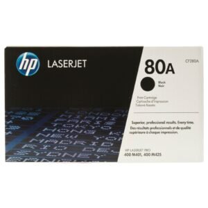 HP 80A Black Original LaserJet Toner Cartridge