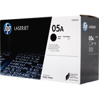 HP 05A Original Black LaserJet Toner Cartridge - الصورة 2