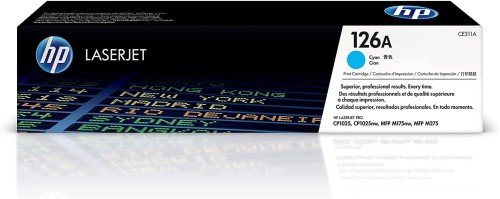 HP 126 A Cyan Original LaserJet Toner Cartridge