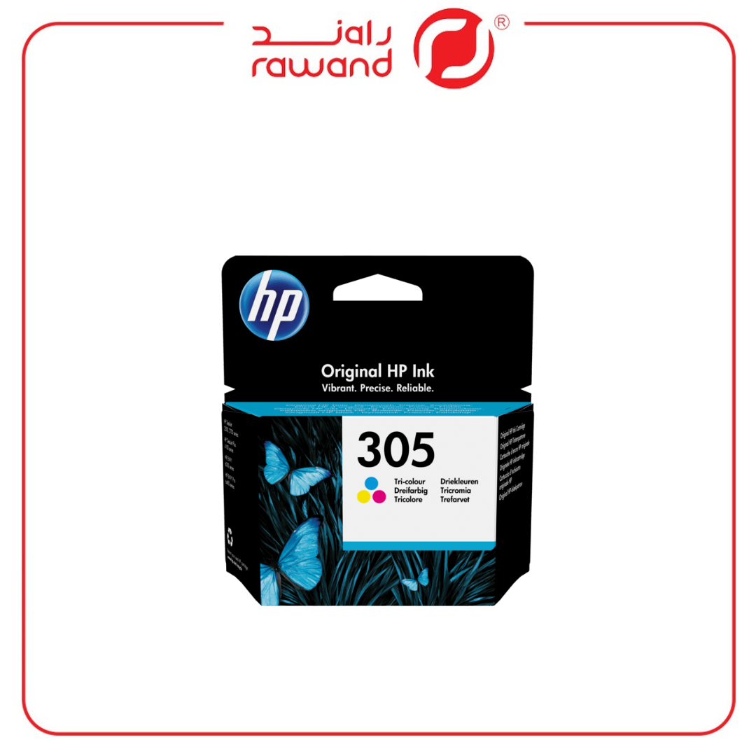 HP 305 Tri-color Original Ink Cartridge