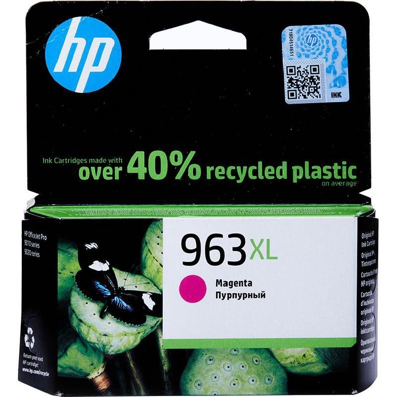 HP 963 Magenta Original Ink Cartridge - 3JA24AE