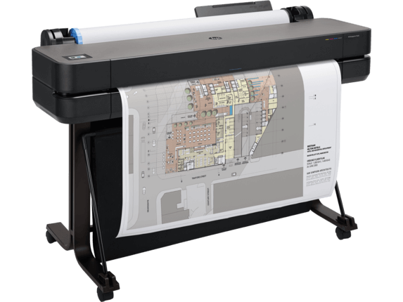 HP DesignJet T630 Large Format Wireless Plotter - 36", Mobile Printing