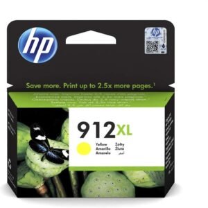 HP 912XL High Yield Yellow Original Ink Cartridge - 3YL83AE
