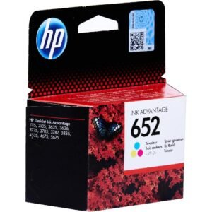 HP 652 Ink Advantage Original Tri-Color Print Cartridge