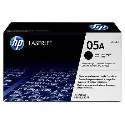 HP 05A Original Black LaserJet Toner Cartridge
