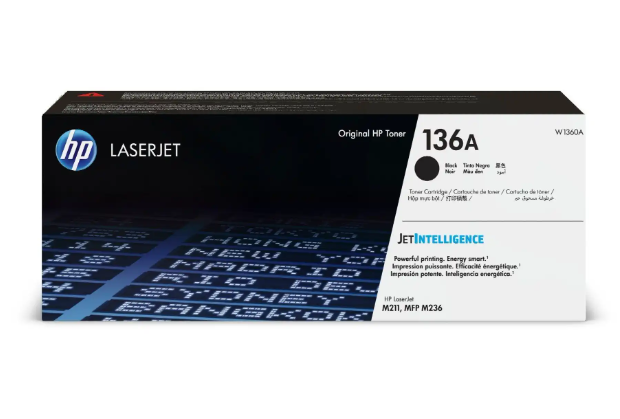 HP 136 A Black Original LaserJet Toner Cartridge