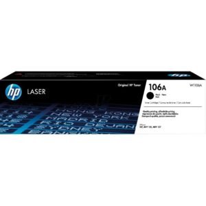 HP 106A Black Original LaserJet Toner Cartridge