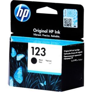 HP 123 Black Original Ink Cartridge - F6V17AE
