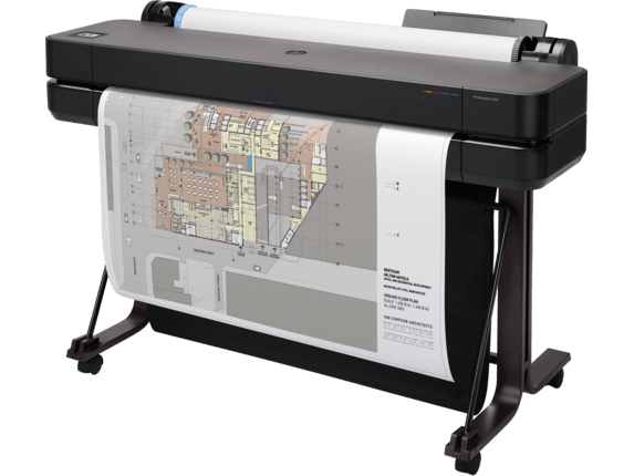 HP DesignJet T630 Large Format Wireless Plotter - 36", Mobile Printing - الصورة 2