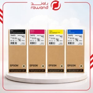 Epson T41F 350ml Genuine Ink Cartridge Set (CMYK) for SureColor SC-T5405