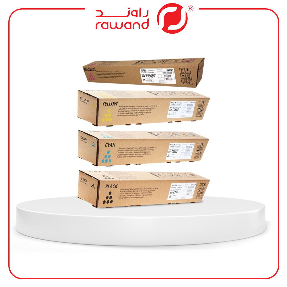 Original Ricoh LaserJet Toner Set MP C 2503