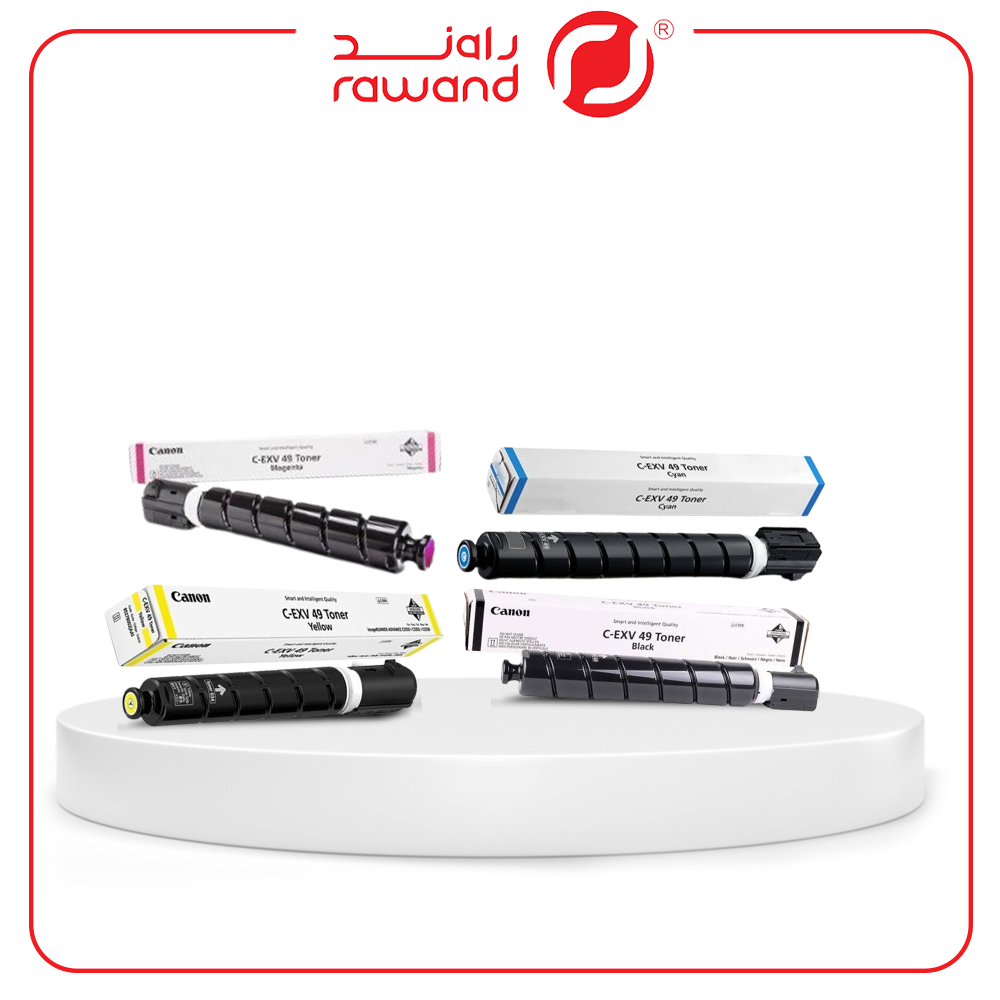 Original Canon LaserJet Toner CEXV49 Set