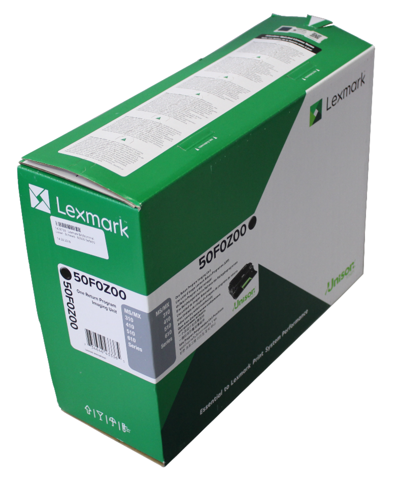 Lexmark 50F0Z00 Black Return Program Imaging Unit - الصورة 2